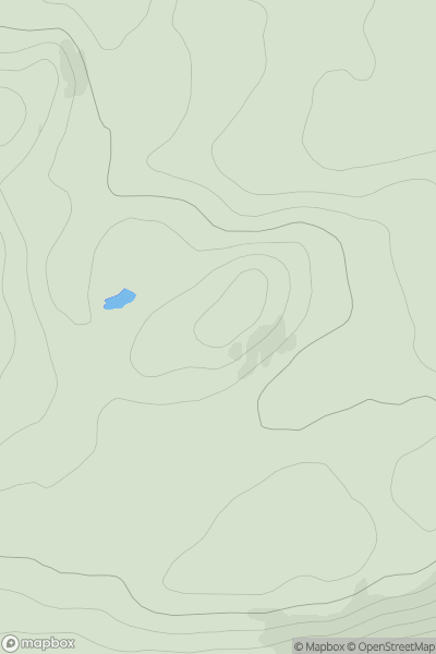 Thumbnail image for Carn nan Gobhar [Killilan to Inverness] [NH418375] showing contour plot for surrounding peak